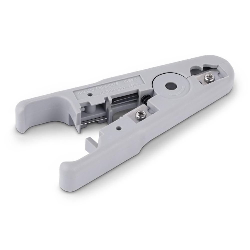 StarTech.com - Pelacables y Cortador de Cables de Red - Pelacables Profesional para Cables Coaxiales/UTP/FTP/STP - Herramienta P