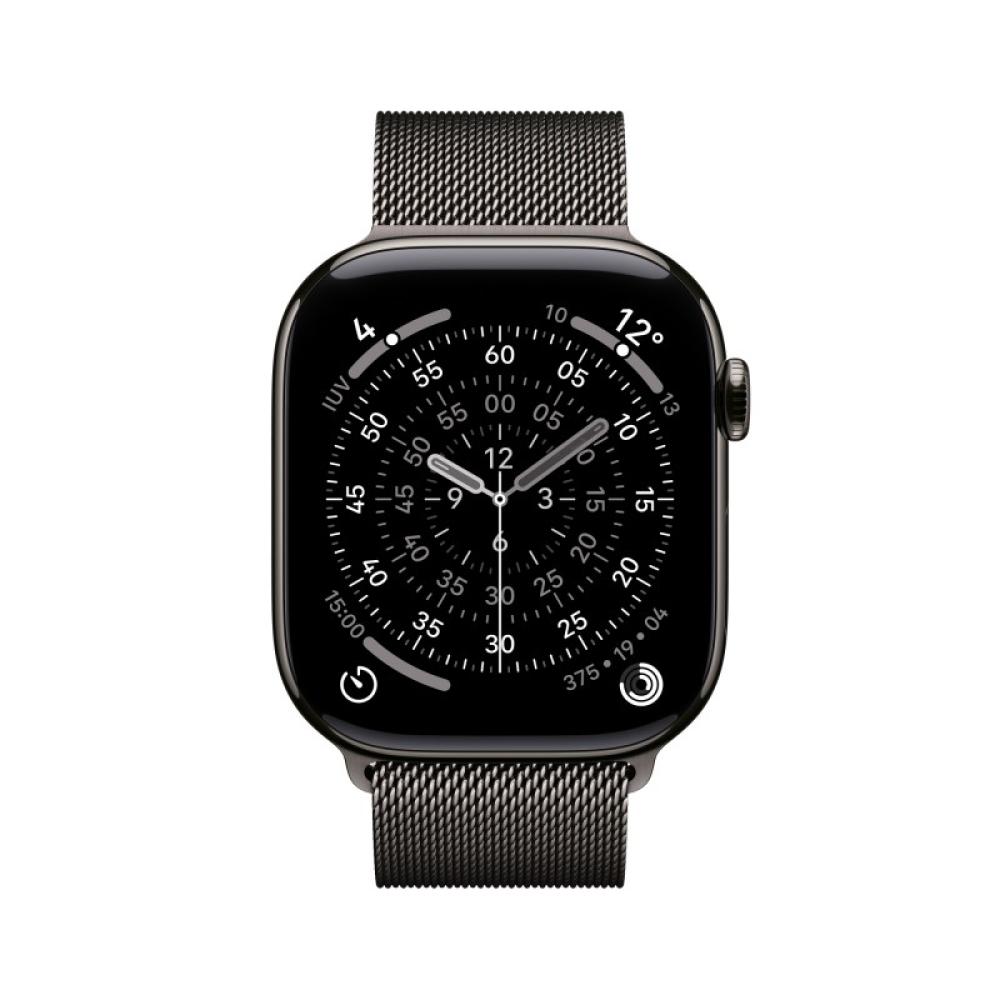 Apple - Watch Series 11 OLED 46 mm Digital 416 x 496 Pixeles Pantalla táctil 5G Titanio Wifi GPS (satélite) - MFD44QL/A