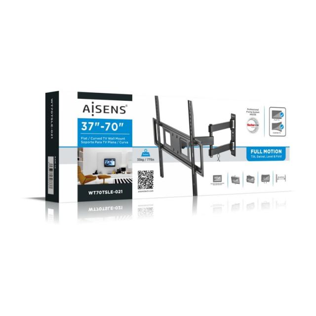 AISENS - WT70TSLE-021 soporte para TV 177,8 cm (70") Negro