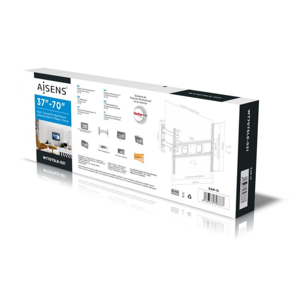 AISENS - WT70TSLE-021 soporte para TV 177,8 cm (70") Negro