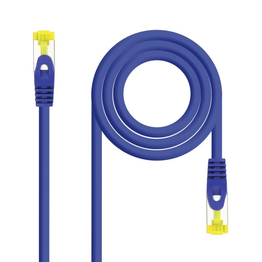 Nanocable - Cable de red latiguillo RJ45 LSZH Cat.6A SFTP AWG26, Azul, 2.0 m