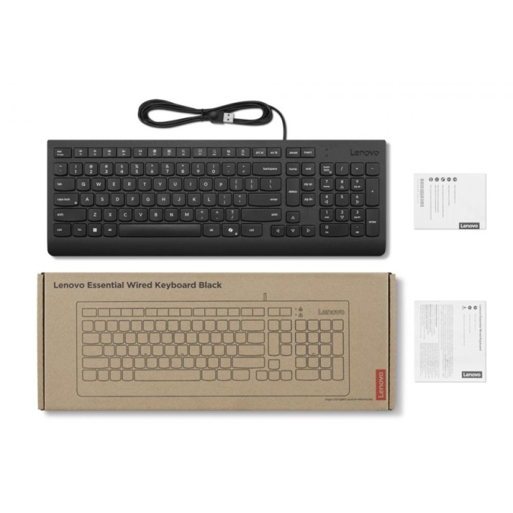Lenovo - 4Y41R64665 teclado Hogar / Oficina USB Español Negro
