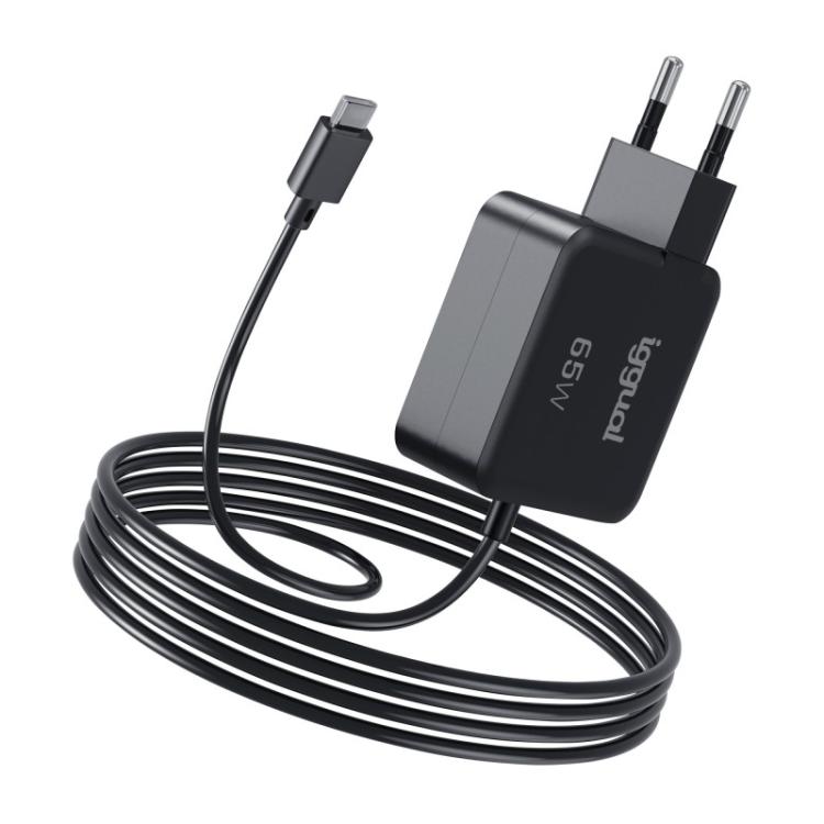 iggual - Cargador portátil y móvil tipo C PD 65W