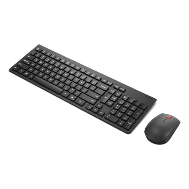 Lenovo - 4X31R64484 teclado Ratón incluido Oficina RF inalámbrico Español Negro
