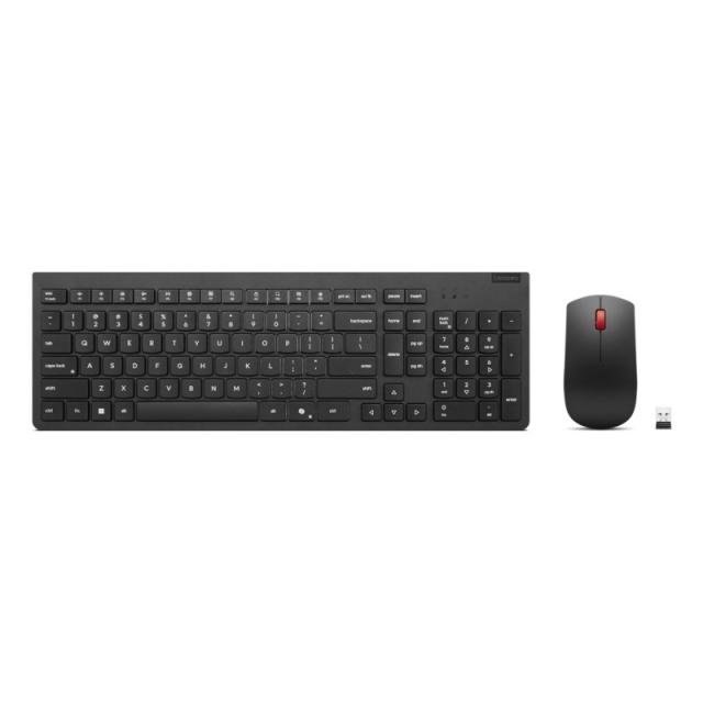 Lenovo - 4X31R64484 teclado Ratón incluido Oficina RF inalámbrico Español Negro