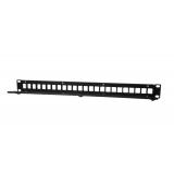 Phasak - Panel frontal 19" RJ45 24P UTP Cat.6 Dual Block RJ45 - PA 3424