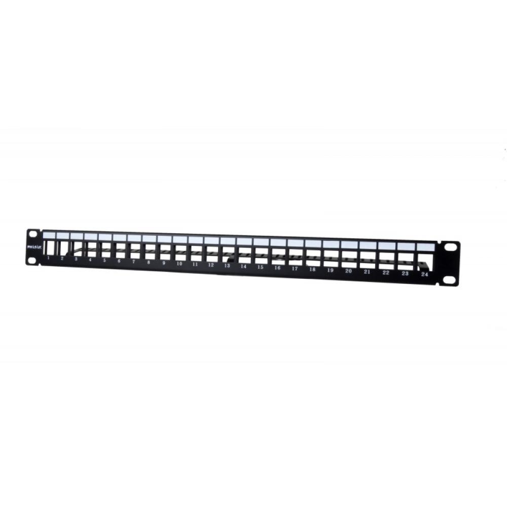 Phasak - Panel frontal 19" RJ45 24P UTP Cat.6 Dual Block RJ45 - PA 3424