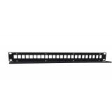 Phasak - Panel frontal 19" RJ45 24P UTP Cat.6 Dual Block RJ45 - PA 3424