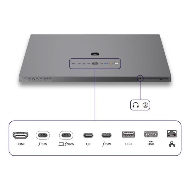 Philips - Brilliance 27E3U7903/00 pantalla para PC 68,6 cm (27") 5120 x 2880 Pixeles 5K Ultra HD LCD Gris