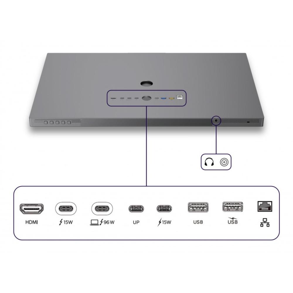 Philips - Brilliance 27E3U7903/00 pantalla para PC 68,6 cm (27") 5120 x 2880 Pixeles 5K Ultra HD LCD Gris