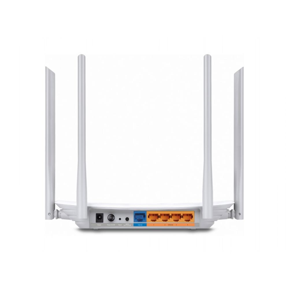 TP-Link - Archer C50 router inalámbrico Ethernet rápido Doble banda (2,4 GHz / 5 GHz) Negro