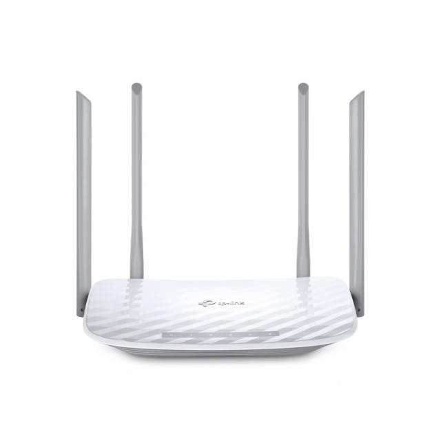 TP-Link - Archer C50 router inalámbrico Ethernet rápido Doble banda (2,4 GHz / 5 GHz) Negro