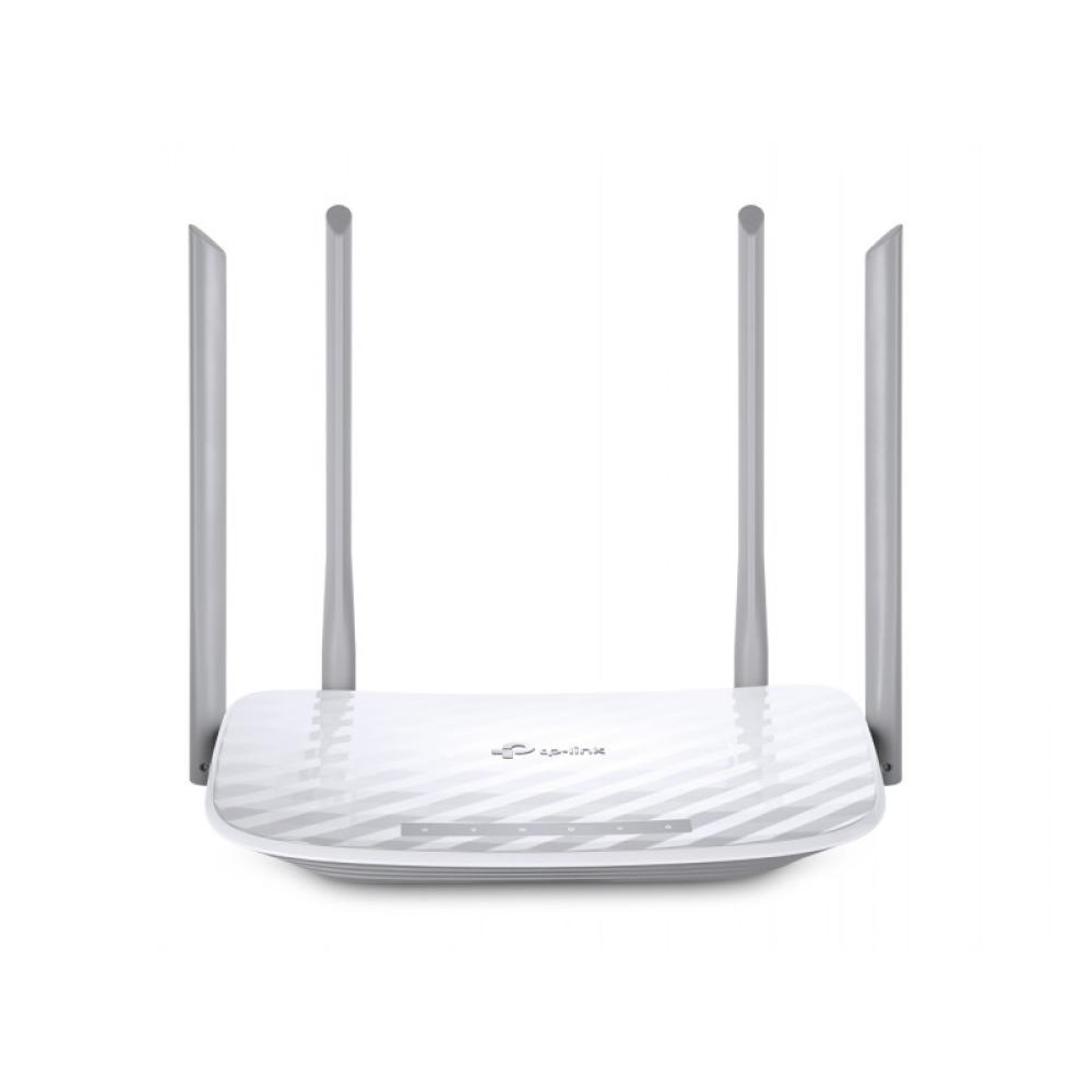 TP-Link - Archer C50 router inalámbrico Ethernet rápido Doble banda (2,4 GHz / 5 GHz) Negro