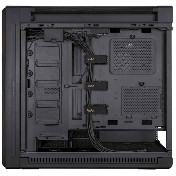 ASUS - ProArt PA602 Wood Edition – Metal Panel Midi Tower Negro