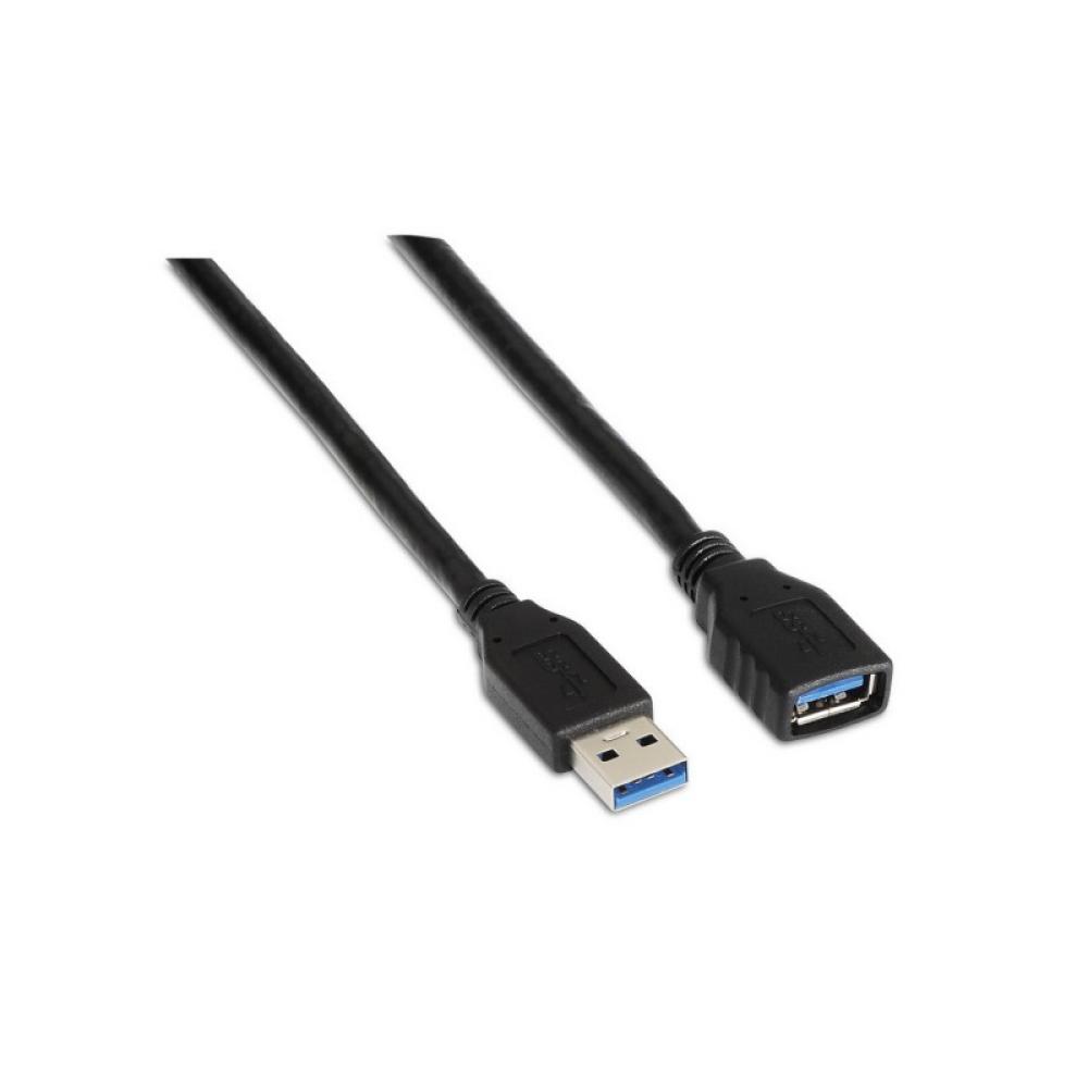 AISENS - A105-0042 cable USB USB 3.2 Gen 1 (3.1 Gen 1) 2 m USB A Negro