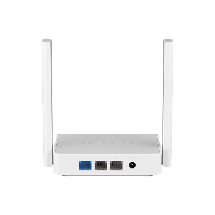 Keenetic - Explorer (KN-1621) router inalámbrico Ethernet rápido Doble banda (2,4 GHz / 5 GHz) Blanco