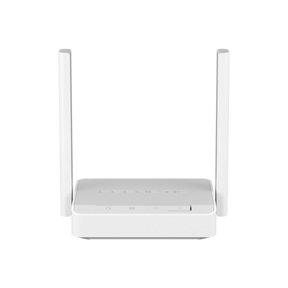 Keenetic - Explorer (KN-1621) router inalámbrico Ethernet rápido Doble banda (2,4 GHz / 5 GHz) Blanco