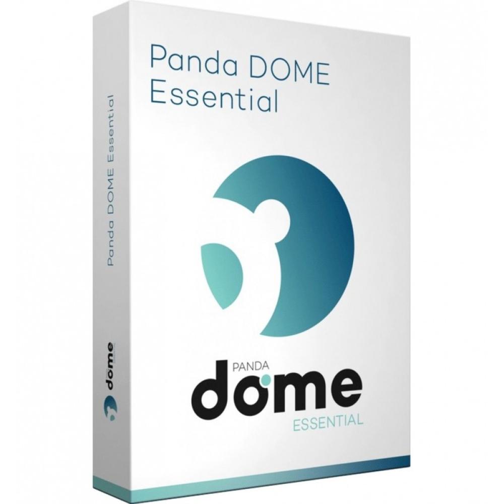 Panda - Dome Essential Antivirus security Base Inglés, Español 3 licencia(s) 1 año(s)