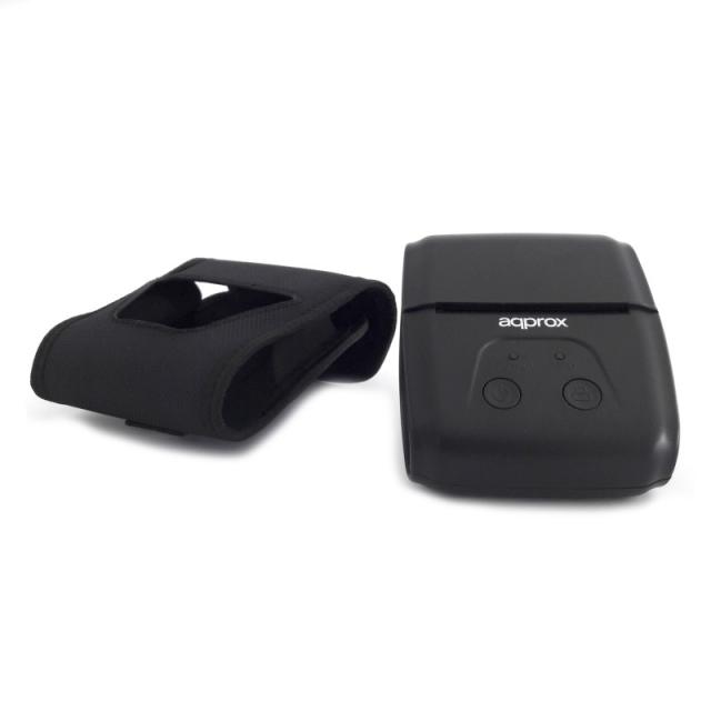 Approx - appPOS58PORTABLE Térmico Impresora portátil 203 x 203 DPI Inalámbrico y alámbrico