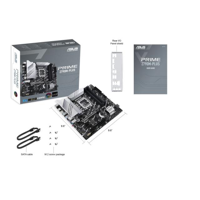ASUS - PRIME Z790M-PLUS Intel Z790 LGA 1700 micro ATX
