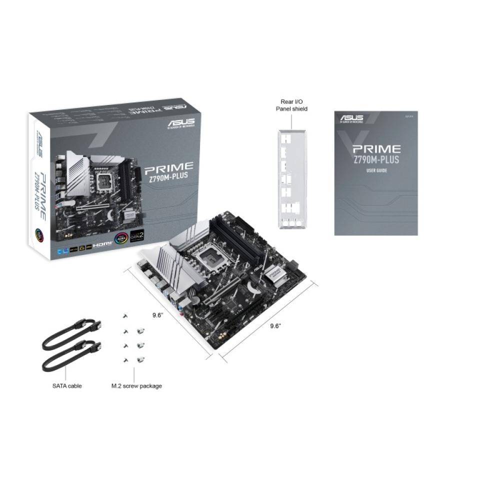 ASUS - PRIME Z790M-PLUS Intel Z790 LGA 1700 micro ATX
