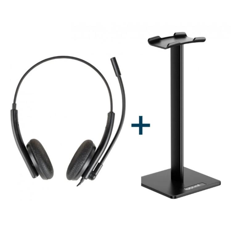 iggual - Kit auriculares ENC3030 + soporte SA22