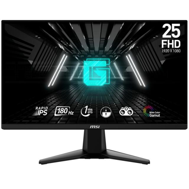 MSI - G255F pantalla para PC 62,2 cm (24.5") 1920 x 1080 Pixeles Full HD LCD Negro