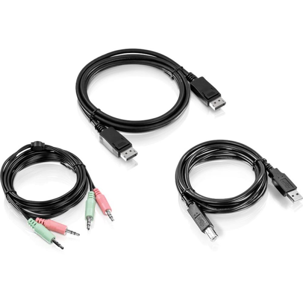 Trendnet - TK-CP06 cable para video, teclado y ratón (kvm) Negro 1,83 m