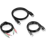 Trendnet - TK-CP06 cable para video, teclado y ratón (kvm) Negro 1,83 m