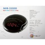 Nevir - NVR-335DD radio Reloj Digital Negro