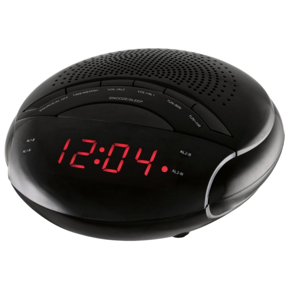 Nevir - NVR-335DD radio Reloj Digital Negro