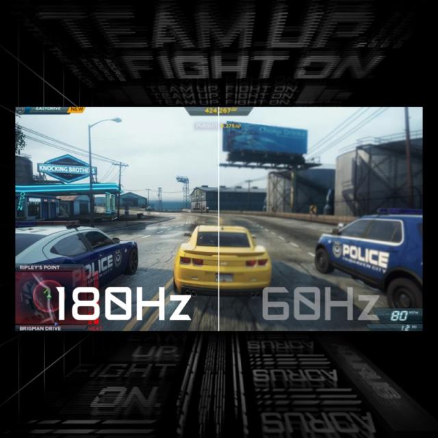 GIGABYTE - GS27FC Monitor gaming curvo 27" FHD - 1920 x 1080, 180Hz, 1ms, 250 cd/m², FreeSync Premium, HDR Ready, HDMI 2.0, Disp