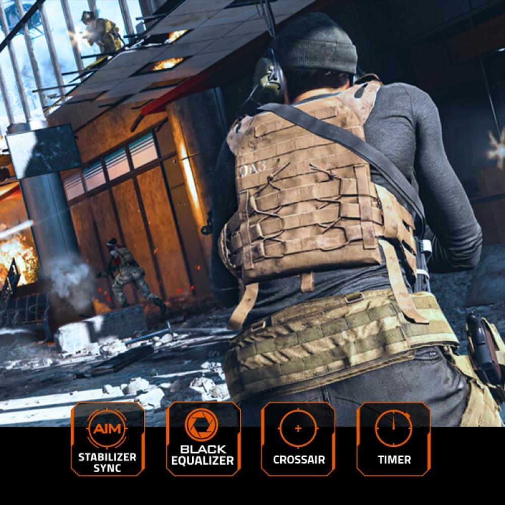 GIGABYTE - GS27FC Monitor gaming curvo 27" FHD - 1920 x 1080, 180Hz, 1ms, 250 cd/m², FreeSync Premium, HDR Ready, HDMI 2.0, Disp