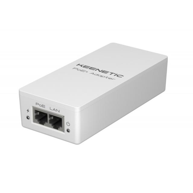 Keenetic - Adaptador PoE+ Gigabit con fuente de alimentación de 30 W