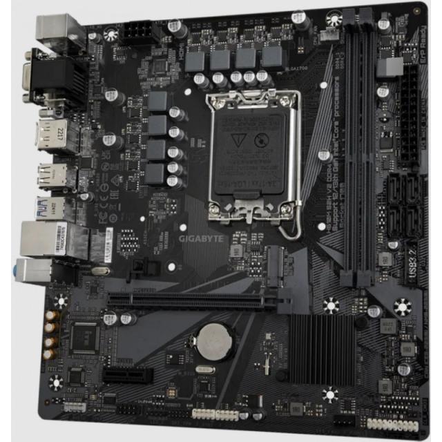 GIGABYTE - H610M S2H V2 Placa base - Soporta CPUs Intel Core de 14ª generación, 4+1+1 Fases Híbridas VRM Digital, hasta 5600MHz