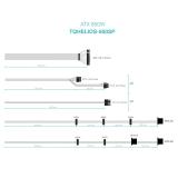 TooQ - Fuente de alimentación ATX 850W APFC 80Plus Bronze