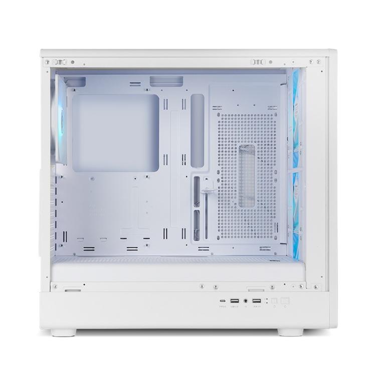 NOX - Hummer NXHUMMERAEROWH carcasa de ordenador Midi Tower Blanco