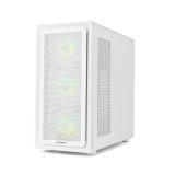 NOX - Hummer NXHUMMERAEROWH carcasa de ordenador Midi Tower Blanco