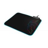 Krom - Knout RGB Alfombrilla de ratón para juegos Negro