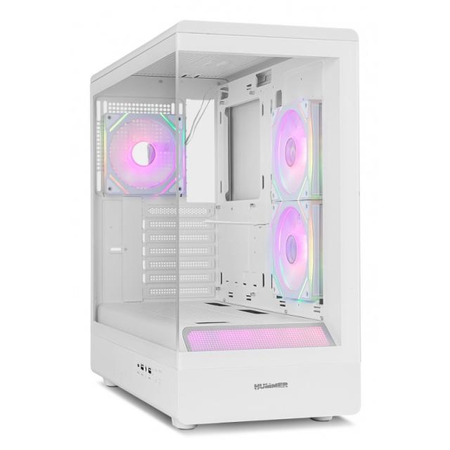 NOX - Hummer NXHUMMERSIGNALBK Midi Tower Blanco