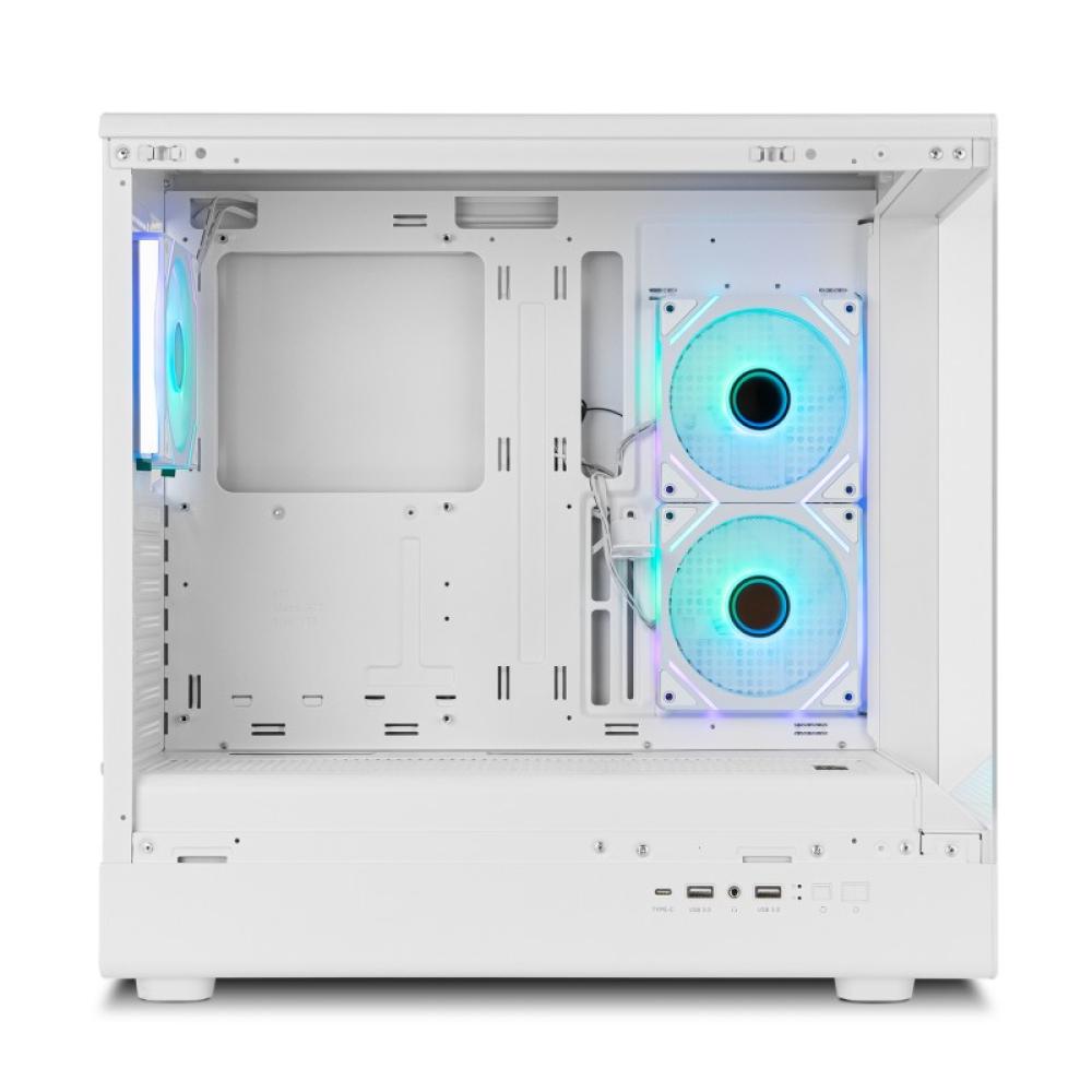 NOX - Hummer NXHUMMERSIGNALBK Midi Tower Blanco