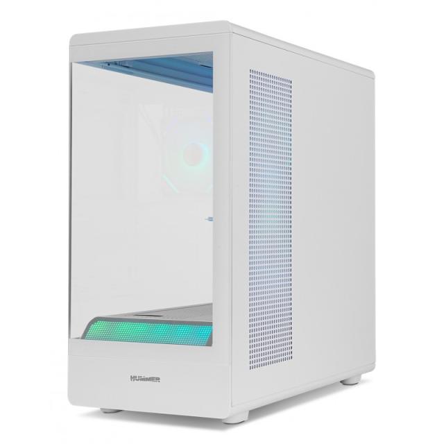 NOX - Hummer NXHUMMERSIGNALBK Midi Tower Blanco