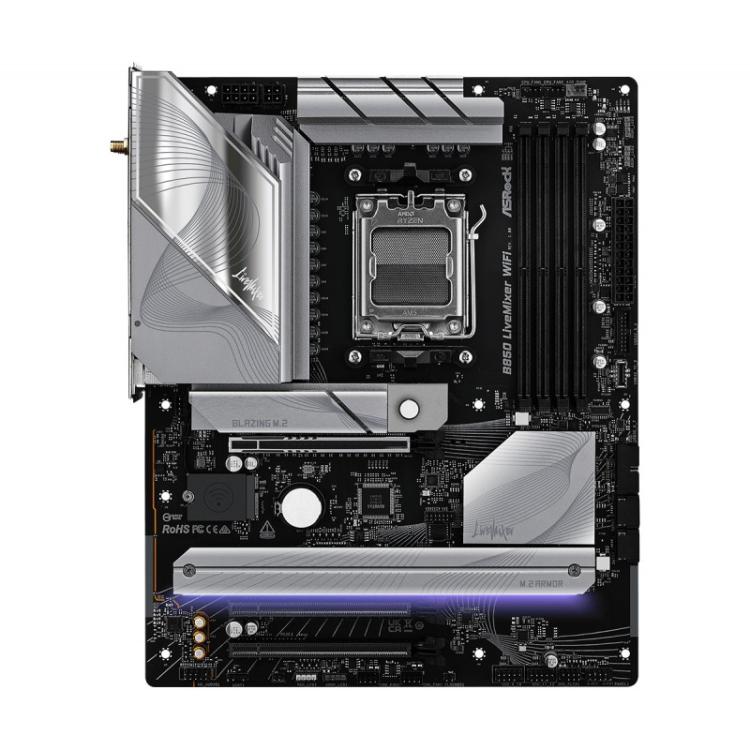 Asrock - B850 LiveMixer WiFi AMD B850 Zócalo AM5 ATX