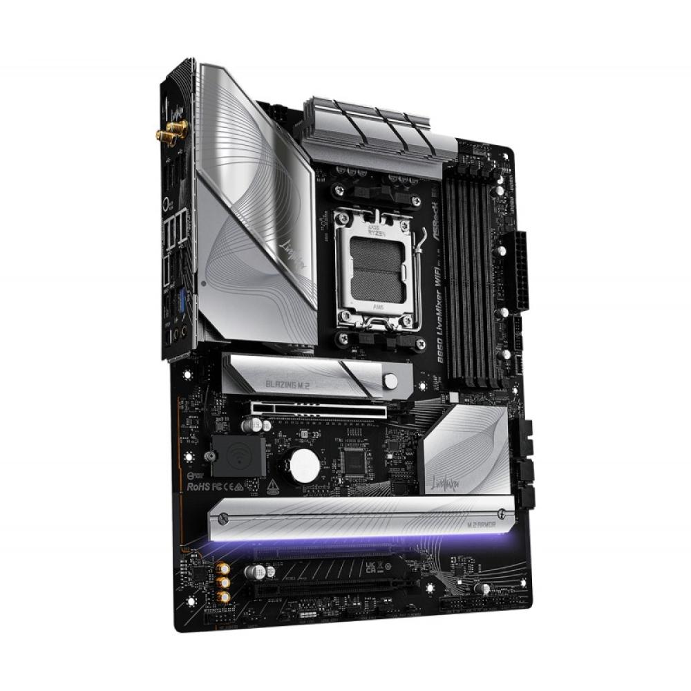 Asrock - B850 LiveMixer WiFi AMD B850 Zócalo AM5 ATX