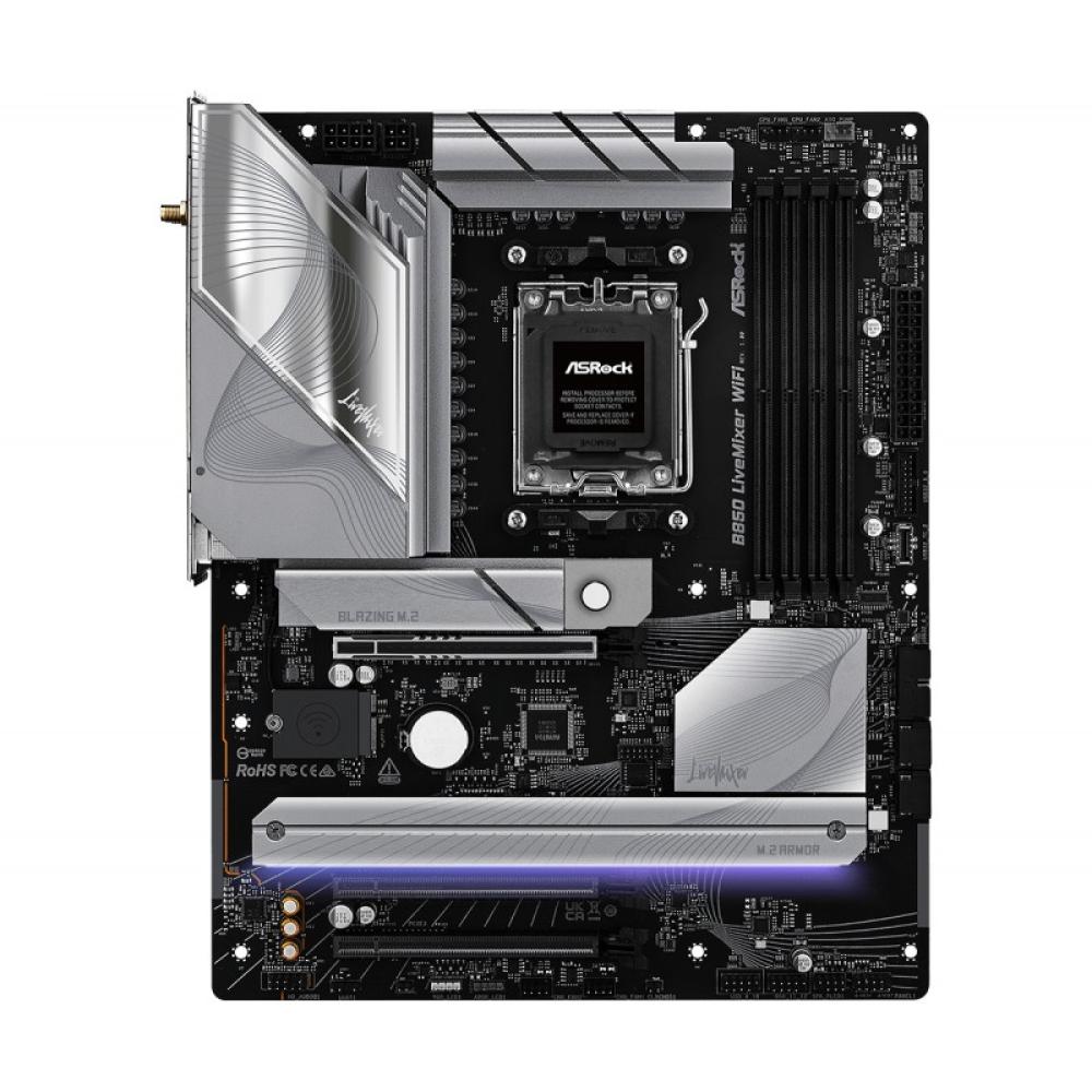 Asrock - B850 LiveMixer WiFi AMD B850 Zócalo AM5 ATX
