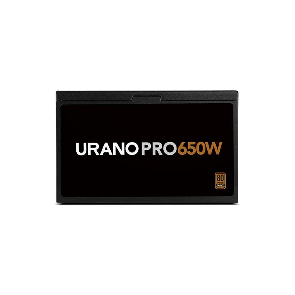NOX - Urano PRO 650W Bronze unidad de fuente de alimentación ATX Negro