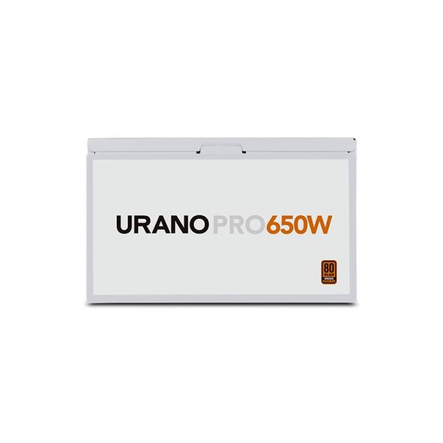NOX - Urano PRO White 650W Bronze unidad de fuente de alimentación ATX Blanco