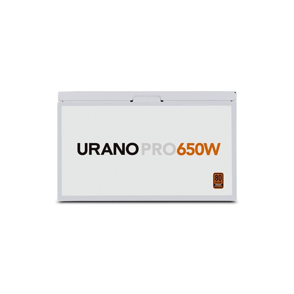 NOX - Urano PRO White 650W Bronze unidad de fuente de alimentación ATX Blanco
