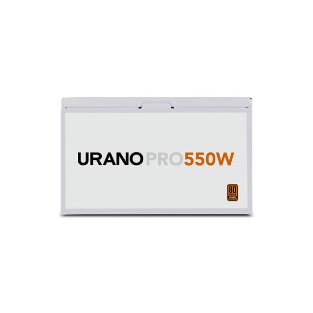 NOX - Urano PRO White 550W Bronze unidad de fuente de alimentación ATX Blanco