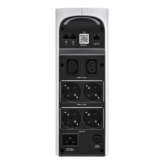 APC - BGM2200-GR sistema de alimentación ininterrumpida (UPS) Línea interactiva 2,2 kVA 1320 W 6 salidas AC